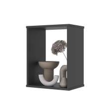 Nicho de 1 Compartimento Hungria Preto Onix