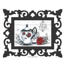 Quadro Decorativo Cozinha Preto