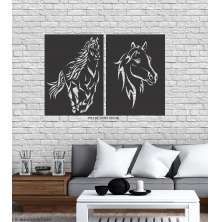 Quadros Decorativos Cavalo (Par)