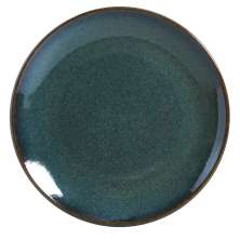 Prato Raso Coup Stoneware Oceano