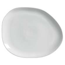 Prato Raso Oval Orgânico New White