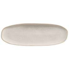 Travessa Oval Rasa Grande Orgânico Latte