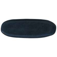 Travessa Oval Rasa Grande Orgânico Night Blue