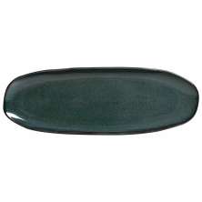 Travessa Oval Rasa Grande Orgânico Oceano