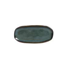 Travessa Oval Rasa Mini Orgânico Oceano