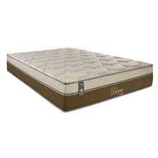 Colchão Queen Palermo Espuma D26 Molas Pocket 32x158x198 Bege Escuro