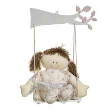 Balança Com Boneca Quarto Bebê Infantil Menina