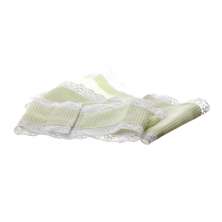 Jogo De Capas De Tecido Verde Para Kit Higiene Bebê  (Conj. 3 Peças)