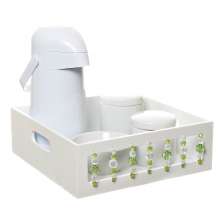 Kit Higiene Pedra Verde Quarto Bebê Menino