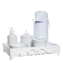 Kit Higiene Provence Com 6 Peças Quarto Bebê