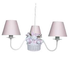 Lustre 3L Toys Ovelha Rosa Quarto Bebê Infantil Menina