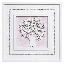 Quadro Árvore Da Vida Com Strass Quarto Bebê Infantil