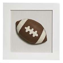 Quadro Decorativo Bola Futebol Americano Quarto Bebê Infantil  Menino