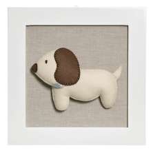 Quadro Decorativo Cachorro Quarto Bebê Infantil Menina Menino