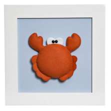 Quadro Decorativo Caranguejo Quarto Bebê Infantil