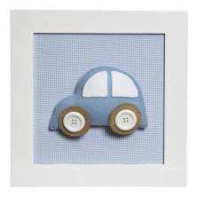 Quadro Decorativo Carro Quarto Bebê Infantil