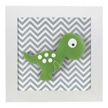 Quadro Decorativo Dino T-Rex Quarto Bebê Infantil Menino Menina