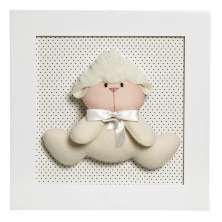 Quadro Decorativo Ovelha Quarto Bebê Infantil Menina Menino