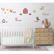 Adesivo de Parede Infantil Fazendinha Feliz - Fazenda