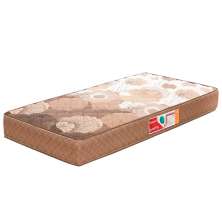 Colchão Solteiro Turquesa Espuma D33 (16x78x188) Marrom