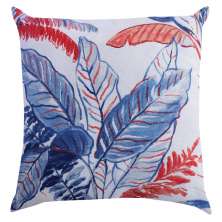 Almofada Summer Havai Floral Azul 43x43 cm
