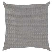 Capa de Almofada Veluda Prime Cinza Claro 43x43 cm