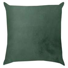 Capa de Almofada Veludo Inca Verde Escuro 43x43 cm
