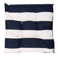 Futon Alto Aqua Listrado Azul 45x45 cm