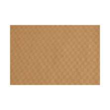 Toalha de Mesa Oxford Quadriculada Bege 140x250 cm
