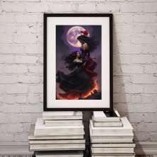 Quadro Ciganas Lua Cheia  - 60x48cm