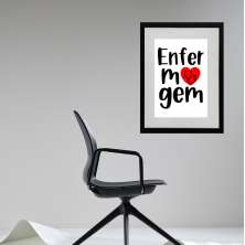 Quadro Enfermagem - 60x48cm