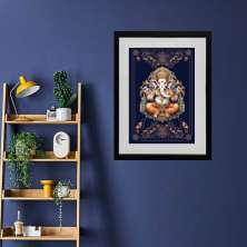 Quadro Lord Ganesha - 60x48cm