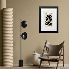 Quadro Matisse Black Grass - 60x48cm