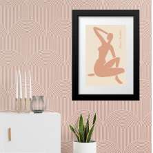 Quadro Matisse Coral Nude - 60x48cm