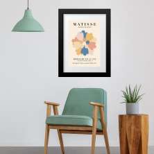 Quadro Matisse Flor - 60x48cm