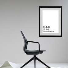 Quadro Minimalista Para Escritório - 60x48cm