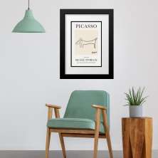 Quadro Picasso The Dog - 60x48cm