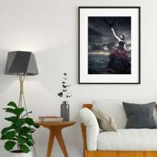 Quadro Pomba Gira Sete Saias - 60x48cm