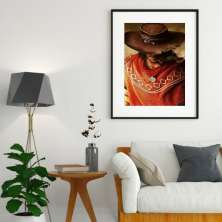 Quadro Umbanda Boiadeiro - 60x48cm