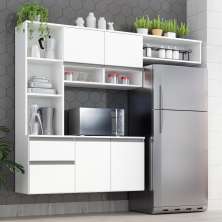 Cozinha Compacta Sol 5 Portas 1 Gav  Branco