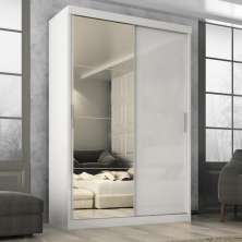 Guarda Roupa  Roma 2 Portas Corre 2gav C/ Esp  Branco