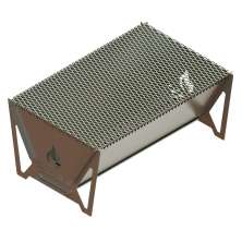 Churrasqueira Portátil Desmontável 450MM - Compacta, Resistente e com Brindes Exclusivos!
