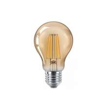 Lâmpada de Filamento LED A60 4W Âmbar 2200K Bivolt Retrô