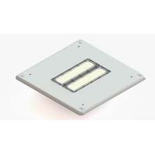 Luminária Posto de Combustível 100W Linha Combate Led Osram 9000lm RJ Iluminação IP66
