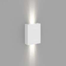 Arandela de Parede Slim 1301 Branco com Focos - RPM Móveis