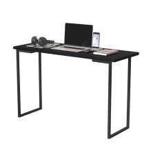 Escrivaninha Aparador Industrial P/ Notebook 6070 - Preto - JB Bechara