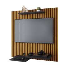 Painel Para Tv Até 32 Polegadas Jet plus cor Ripado / Preto
