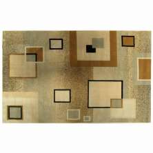 Passadeira Marbella Quadrado Preto 60x230cm Rayza
