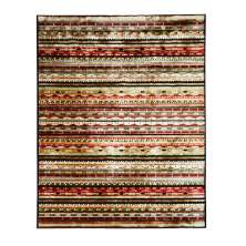 Tapete Vintage Retangular Veludo 198x250 cm Colorido
