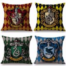 Almofada kit com 4 Harry Potter Casas